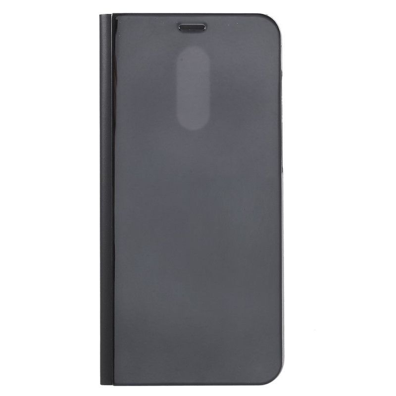 Flip Cover Xiaomi Redmi Note 5 Miroir Et Style Cuir