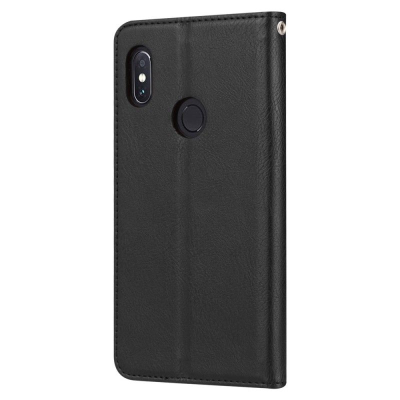 Flip Cover Xiaomi Redmi Note 5 Simili Cuir Porte-cartes