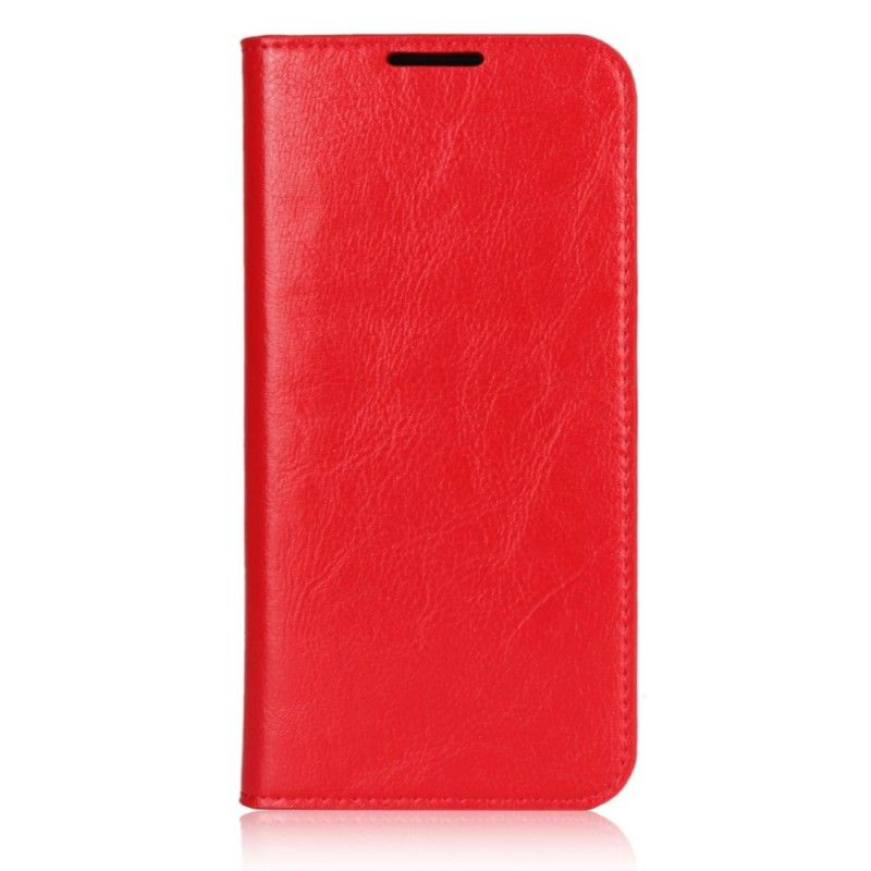 Flip Cover Xiaomi Redmi Note 7 Cuir Véritable Vieilli