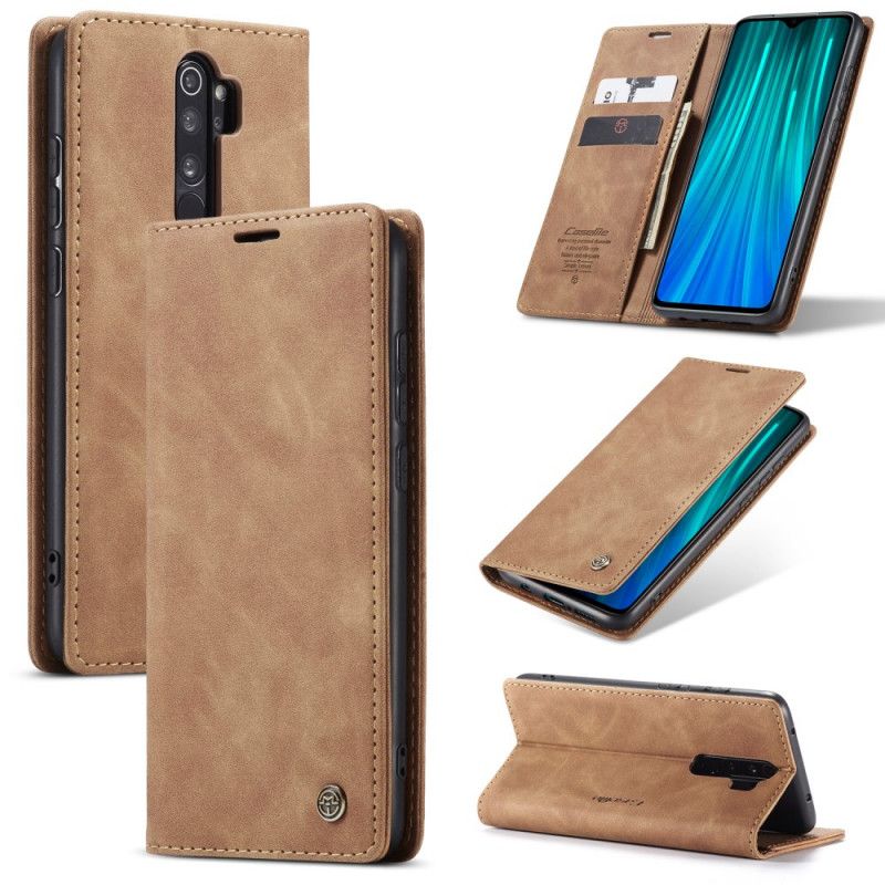 Flip Cover Xiaomi Redmi Note 8 Pro Caseme Simili Cuir