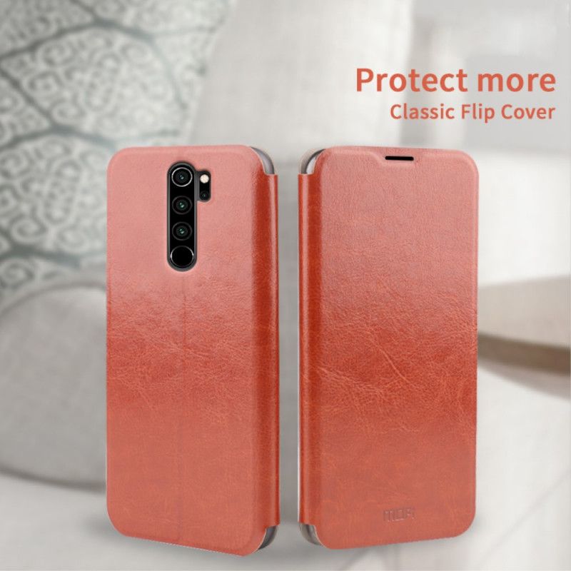 Flip Cover Xiaomi Redmi Note 8 Pro Mofi Vintage Classical