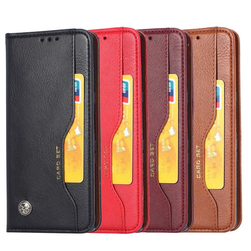 Flip Cover Xiaomi Redmi Note 8 Pro Simili Cuir Porte-cartes