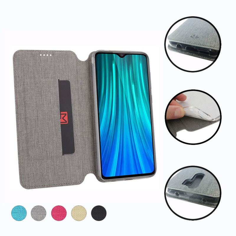 Flip Cover Xiaomi Redmi Note 8 Pro Texturée