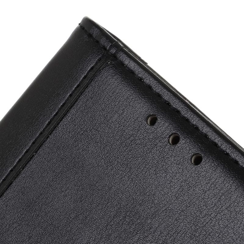 Flip Cover Xiaomi Redmi Note 8 Pro Version Coloré Cuir Fendu