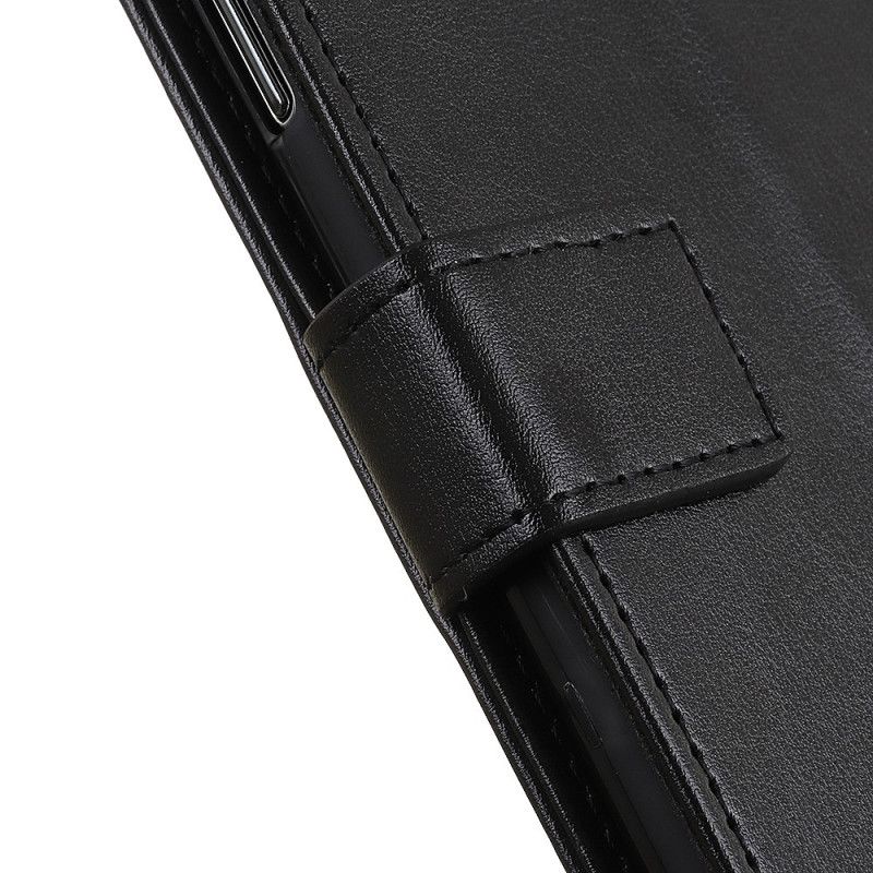 Flip Cover Xiaomi Redmi Note 8 Pro Version Coloré Cuir Fendu