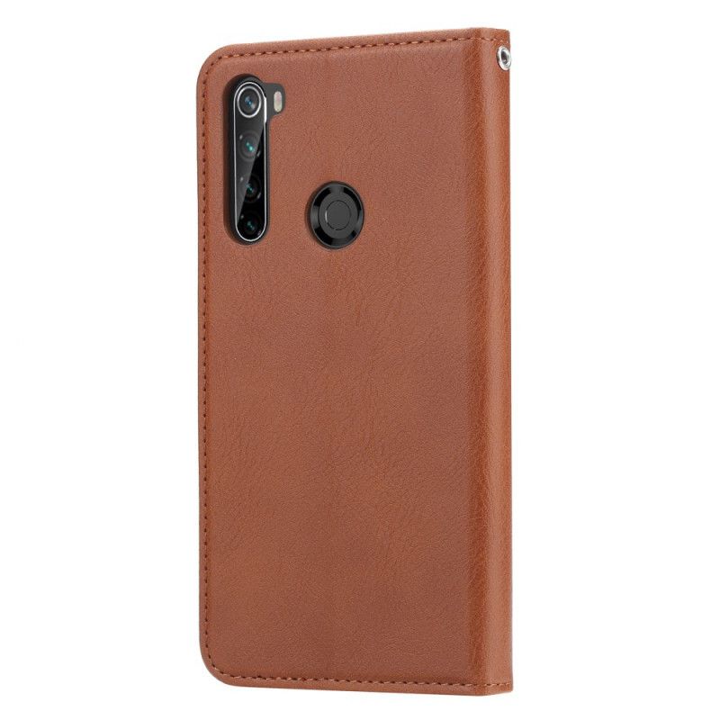 Flip Cover Xiaomi Redmi Note 8t Simili Cuir Porte-cartes