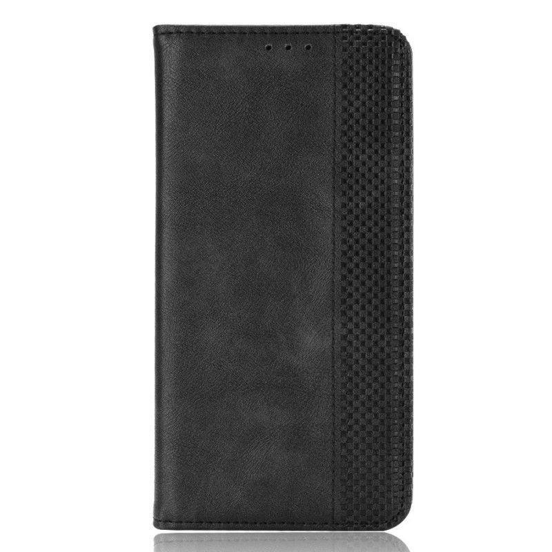 Flip Cover Xiaomi Redmi Note 9 5g / Redmi Note 9t 5g Effet Cuir Stylisé