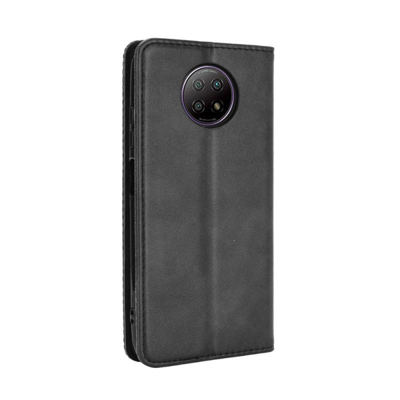 Flip Cover Xiaomi Redmi Note 9 5g / Redmi Note 9t 5g Effet Cuir Stylisé