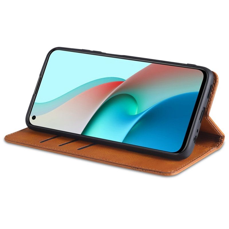 Flip Cover Xiaomi Redmi Note 9 5g / Note 9t 5g Style Cuir Azns