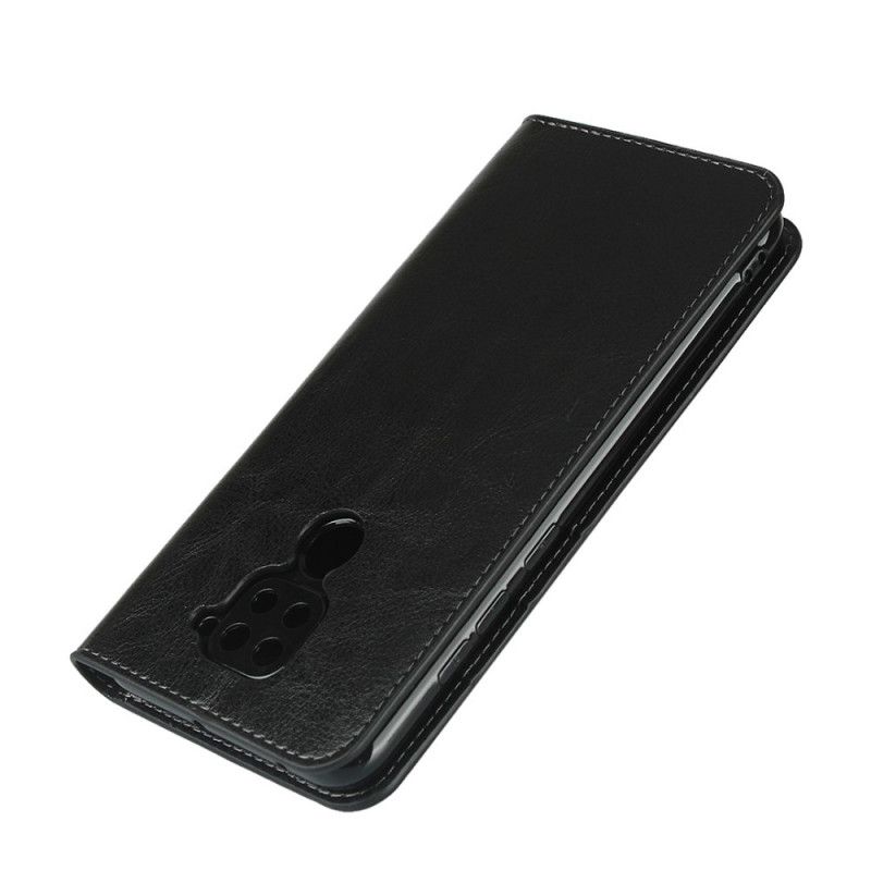 Flip Cover Xiaomi Redmi Note 9 Cuir Véritable