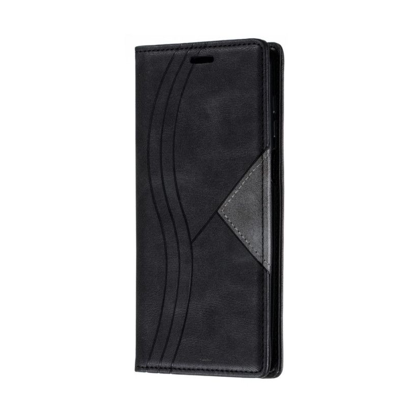 Flip Cover Xiaomi Redmi Note 9s / Redmi Note 9 Pro Style Cuir Vague