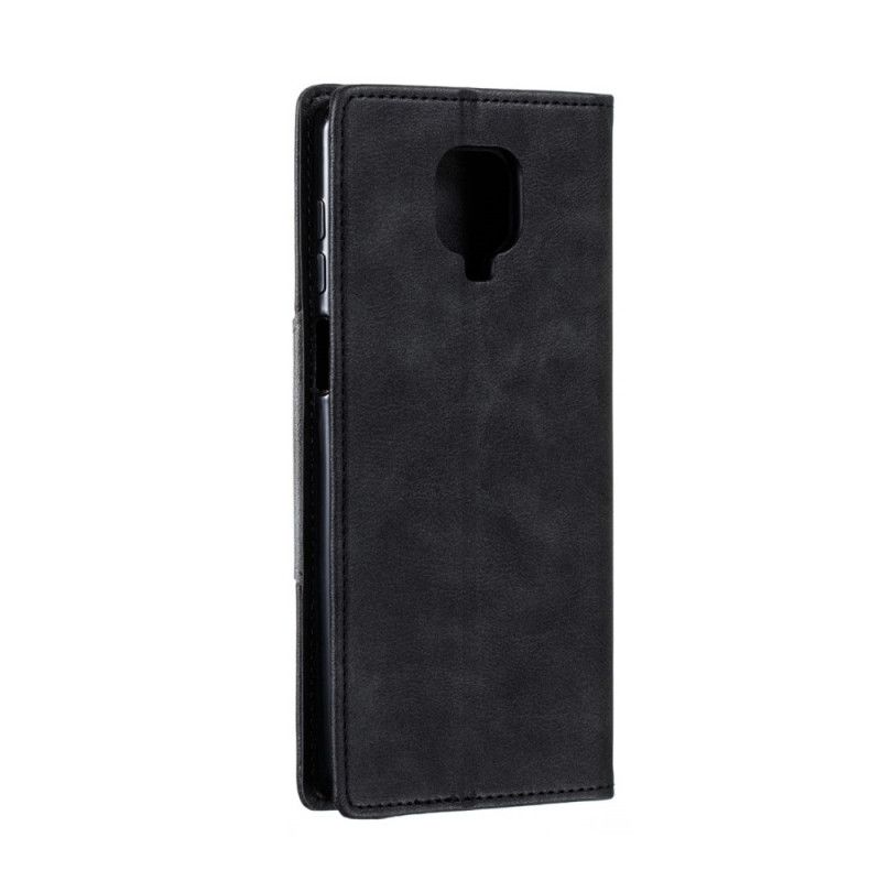 Flip Cover Xiaomi Redmi Note 9s / Redmi Note 9 Pro Style Cuir Vague