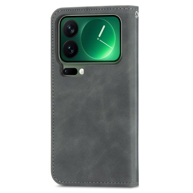 Flip Covver Xiaomi 17 Pro Max Effet Daim