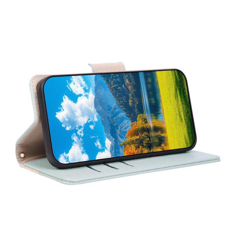 Housse 17 Pro Max Portefeuille à Rabat avec Fermeture Éclair