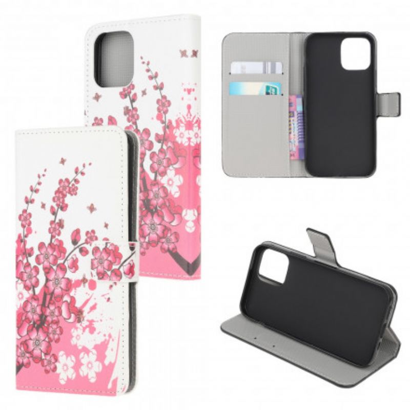 Housse Pour Xiaomi Mi 11 Lite 5G NE / 11 Lite 4G / 5G Tropical Flower