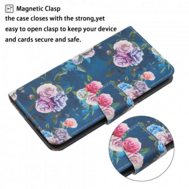 Housse Pour Xiaomi Mi 11T / 11T Pro Fleurs Liberty Royal