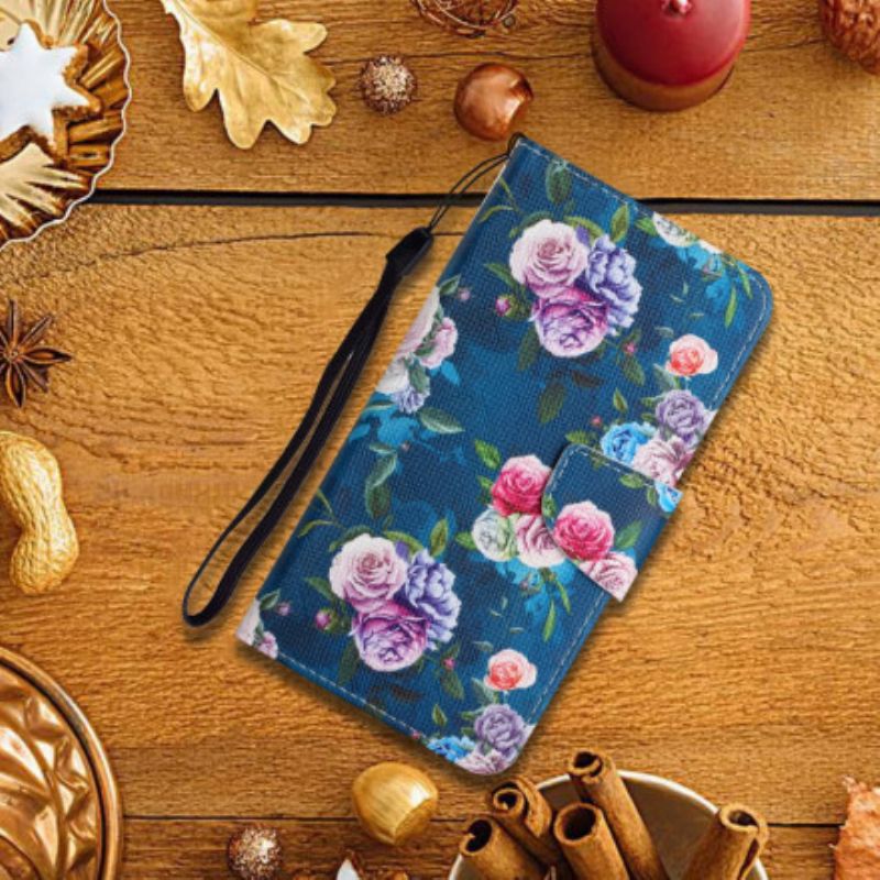 Housse Pour Xiaomi Mi 11T / 11T Pro Fleurs Liberty Royal