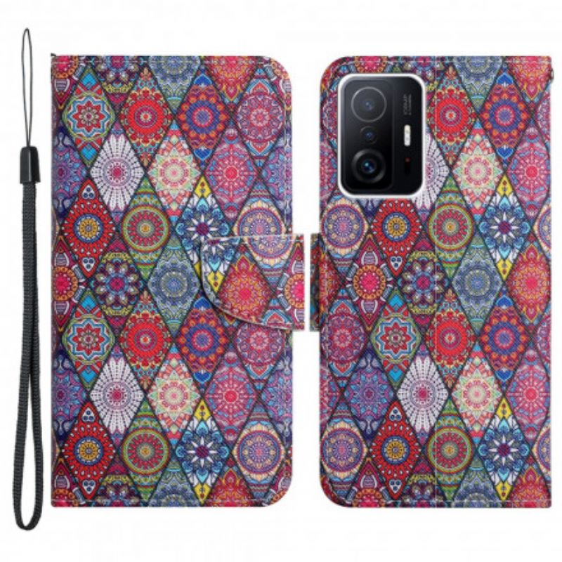 Housse Pour Xiaomi Mi 11T / 11T Pro Motif Tapisserie Coloré