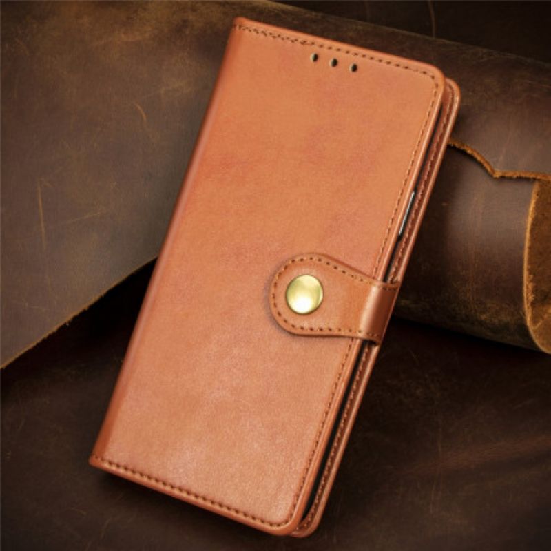 Housse Pour Xiaomi Mi 11T / 11T Pro Simili Cuir Et Fermoir Vintage