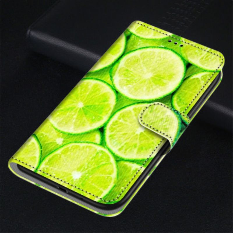 Housse Pour Xiaomi Redmi 10 Citrons Verts