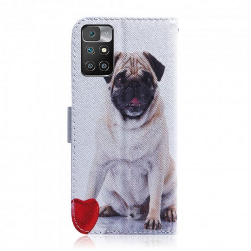 Housse Pour Xiaomi Redmi 10 Pug Dog