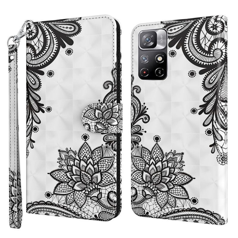 Housse Pour Xiaomi Redmi Note 11 / Poco M4 Pro 5G Chic Dentelle