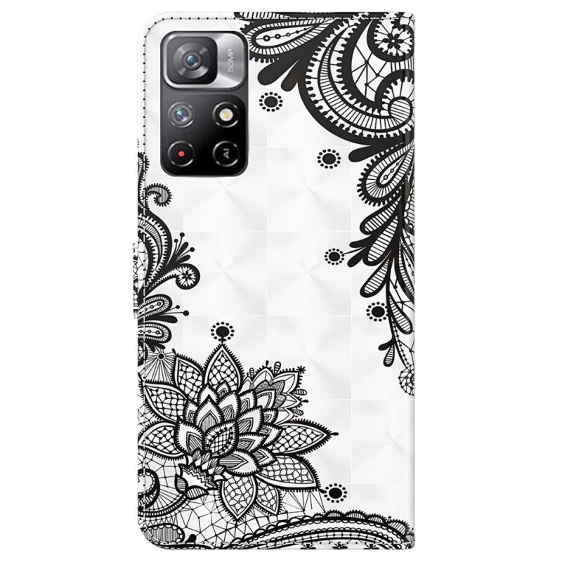 Housse Pour Xiaomi Redmi Note 11 / Poco M4 Pro 5G Chic Dentelle