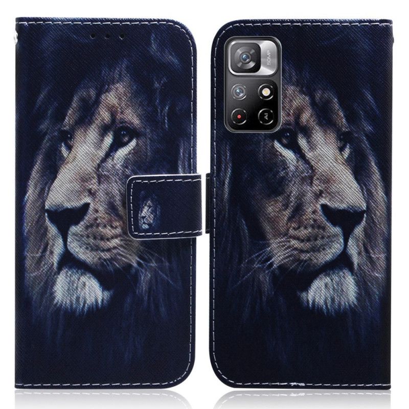 Housse Pour Xiaomi Redmi Note 11 / Poco M4 Pro 5G Dreaming Lion