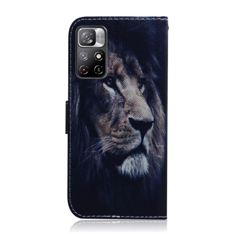 Housse Pour Xiaomi Redmi Note 11 / Poco M4 Pro 5G Dreaming Lion