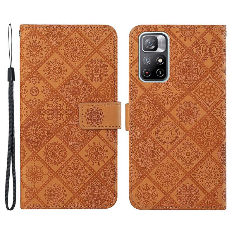 Housse Pour Xiaomi Redmi Note 11 / Poco M4 Pro 5G Motif Tapisserie