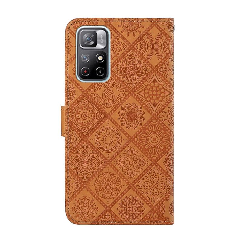 Housse Pour Xiaomi Redmi Note 11 / Poco M4 Pro 5G Motif Tapisserie