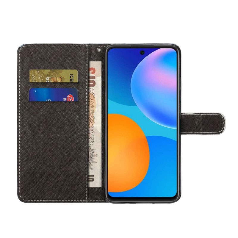 Housse Pour Xiaomi Redmi Note 11 Pro / Note 11 Pro Plus Léopard À Lanière