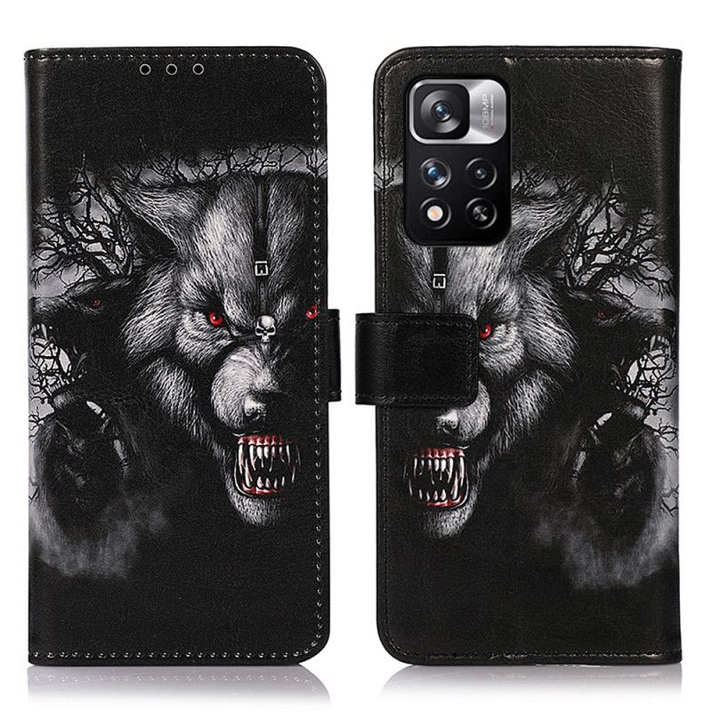 Housse Pour Xiaomi Redmi Note 11 Pro / Note 11 Pro Plus Loup Garou