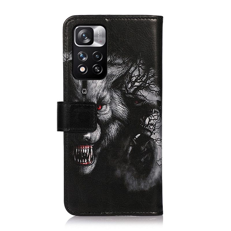 Housse Pour Xiaomi Redmi Note 11 Pro / Note 11 Pro Plus Loup Garou