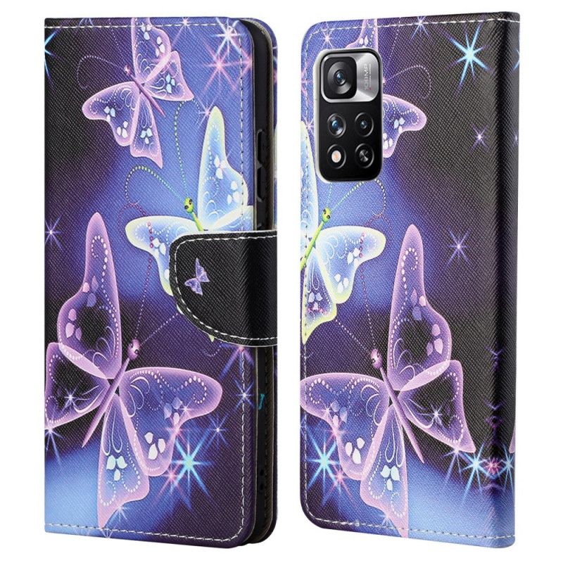 Housse Pour Xiaomi Redmi Note 11 Pro / Note 11 Pro Plus Papillons Design