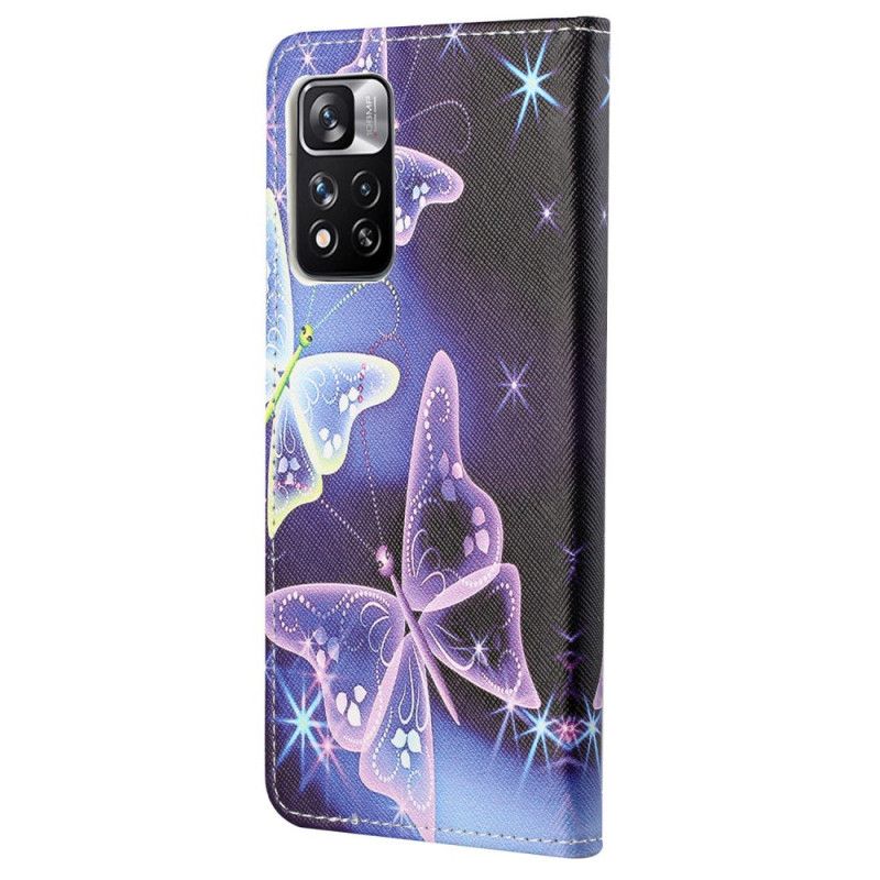 Housse Pour Xiaomi Redmi Note 11 Pro / Note 11 Pro Plus Papillons Design