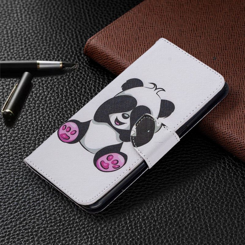 Housse Xiaom9 Redmi Note 9 Panda Fun