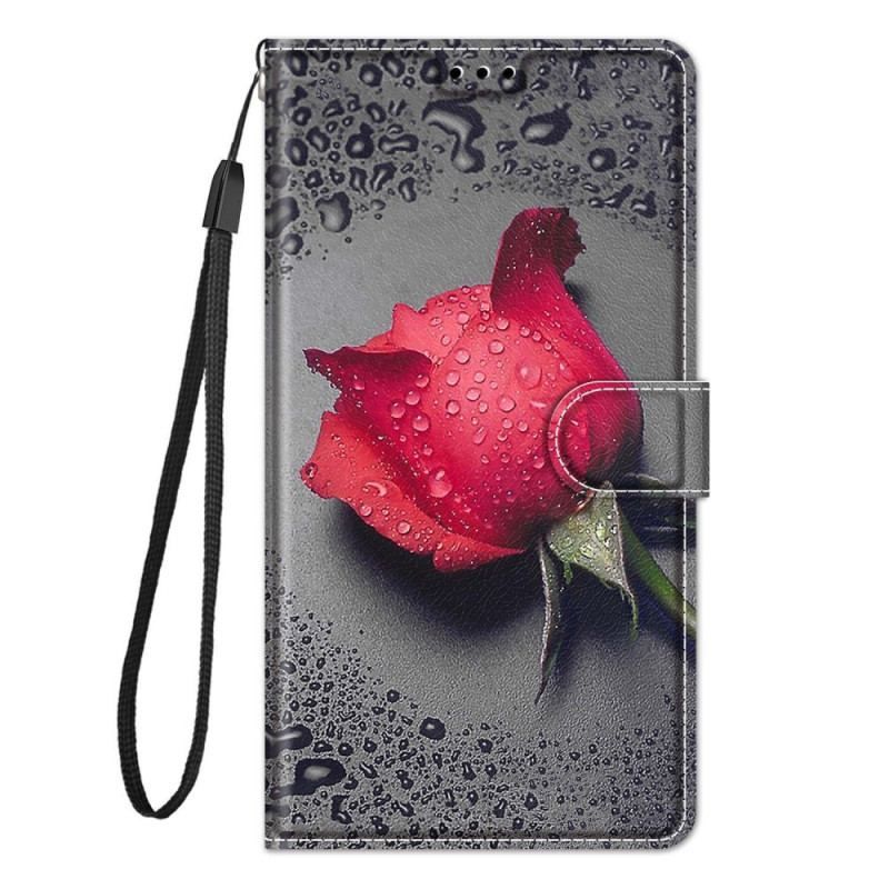 Housse Xiaomi 12 / 12X Florale à Lanière