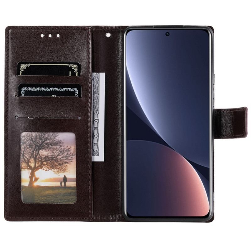 Housse Xiaomi 12 Pro Mandala Soleil à Lanière