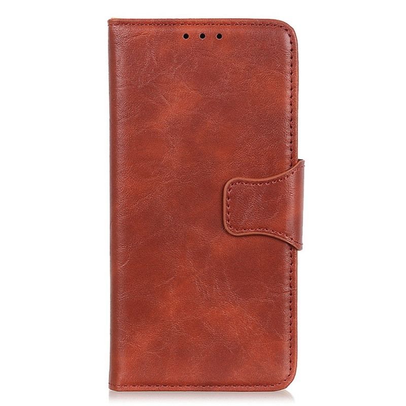 Housse Xiaomi 13 Pro Cuir Fendu Fermoir Réversible