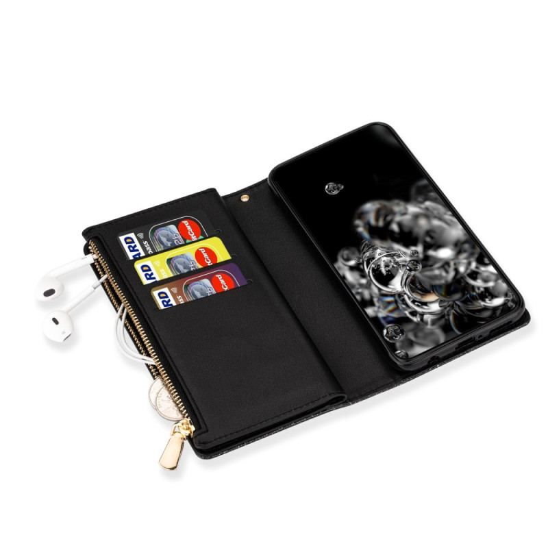 Housse Xiaomi 13 Pro Paillettes Portefeuille Zip