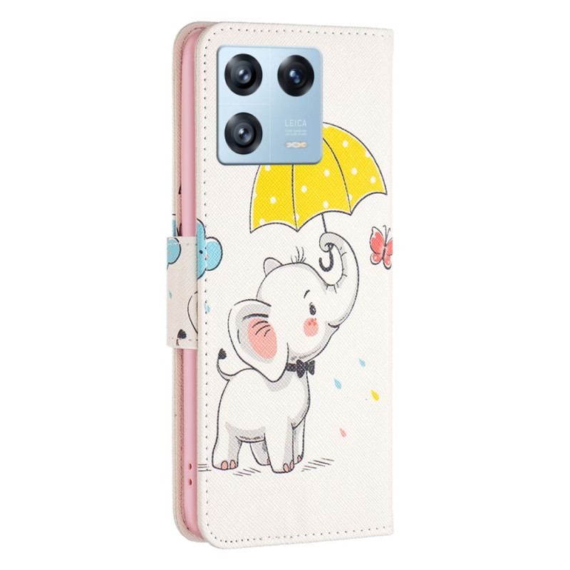 Housse Xiaomi 13 Pro Papillon Parapluie