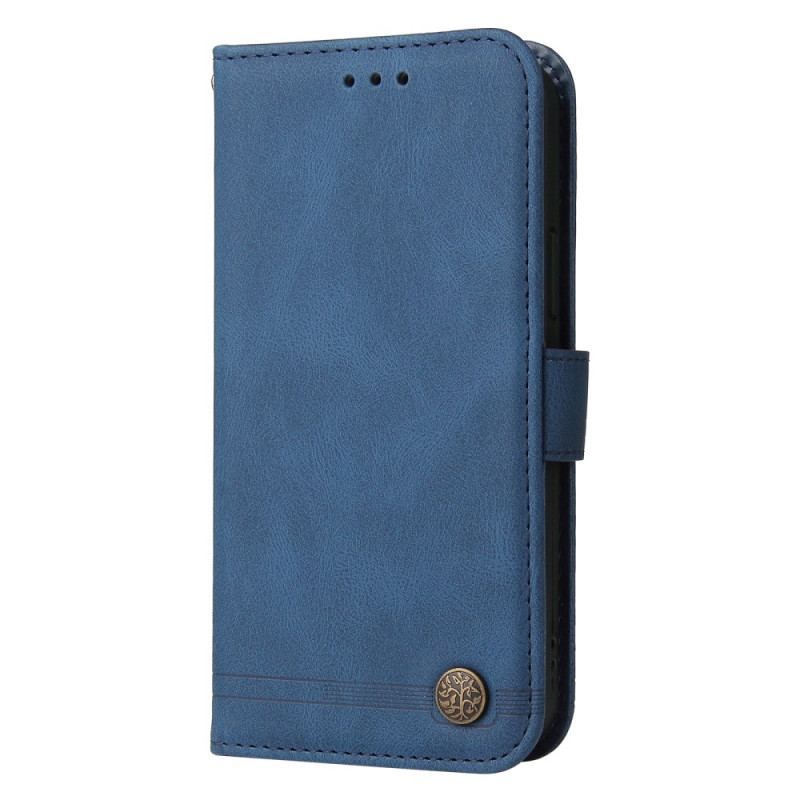 Housse Xiaomi 13 Style Cuir avec Rivet Décoratif