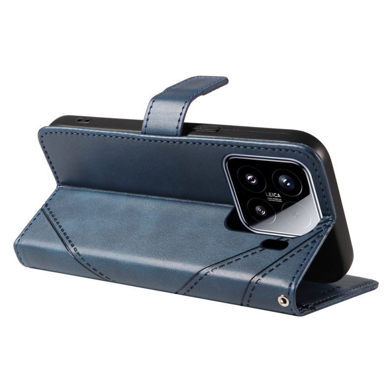 Housse Xiaomi 15 Bicolore Lignes et Tirés