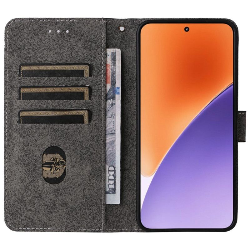 Housse Xiaomi 15 Effet Daim Protection RFID