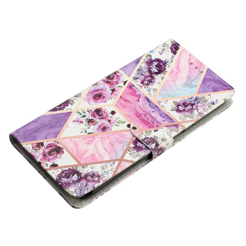 Housse Xiaomi 15 Motif Floral Violet