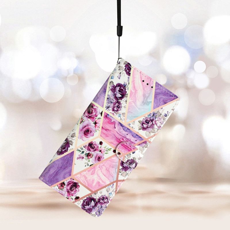 Housse Xiaomi 15 Motif Floral Violet