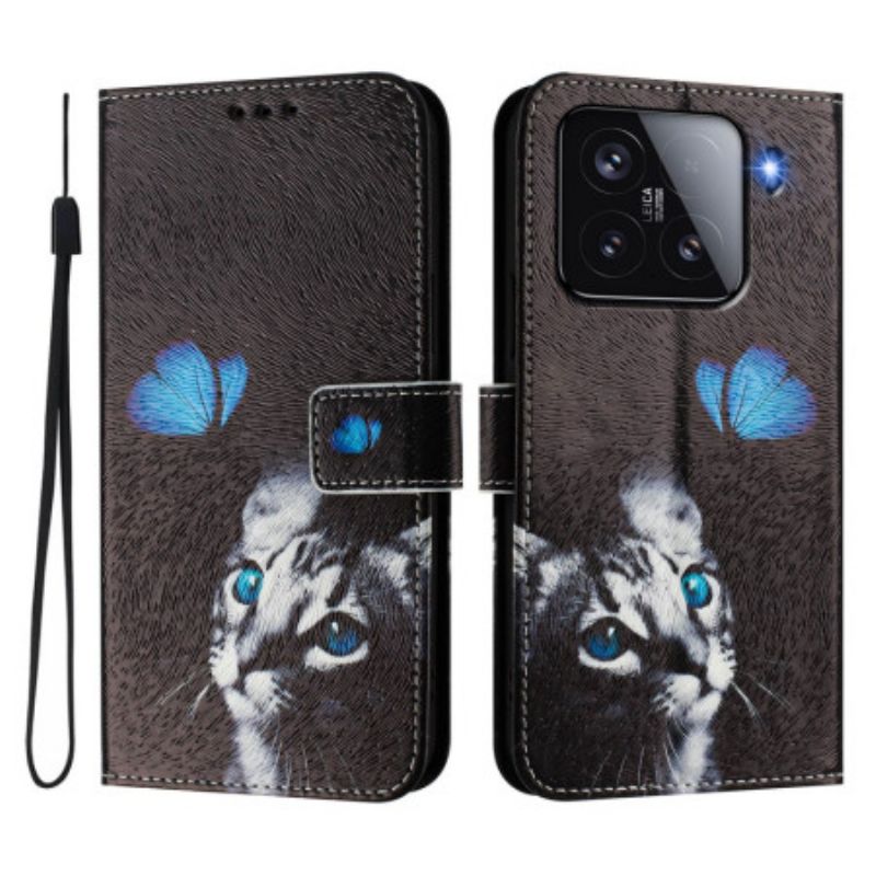 Housse Xiaomi 15 Papillon et Chat