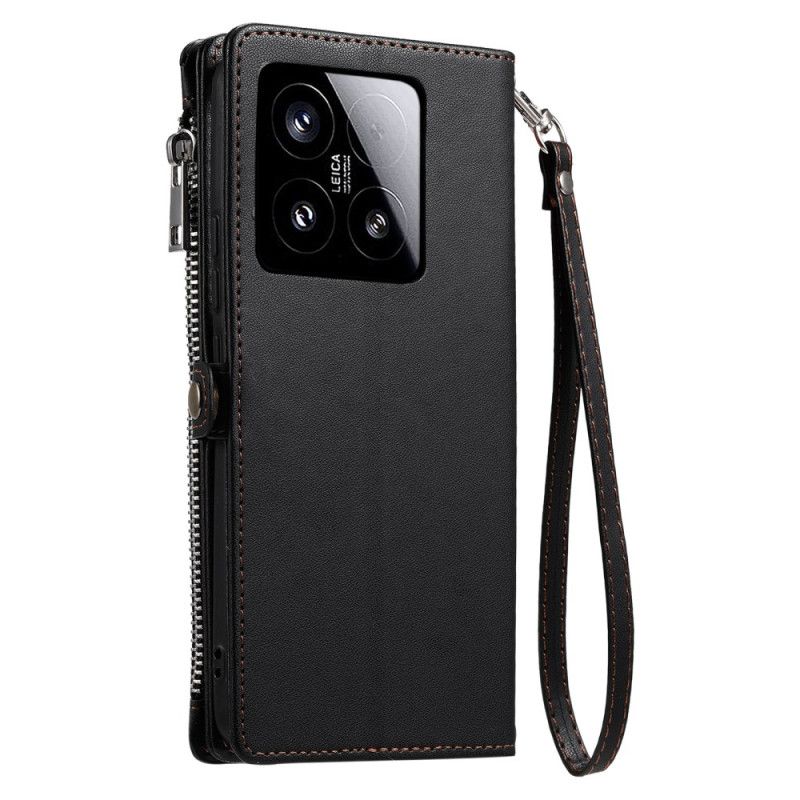 Housse Xiaomi 15 Porte-Monnaie et 8 Porte-Cartes