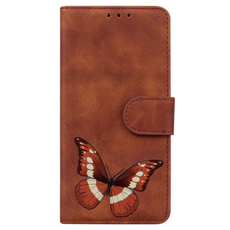 Housse Xiaomi 15 Pro Effet Daim Papillon